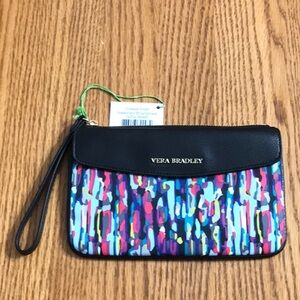BNWT Vera Bradley Envelope Wristlet in Watercolor Brushstrokes - Beautiful!